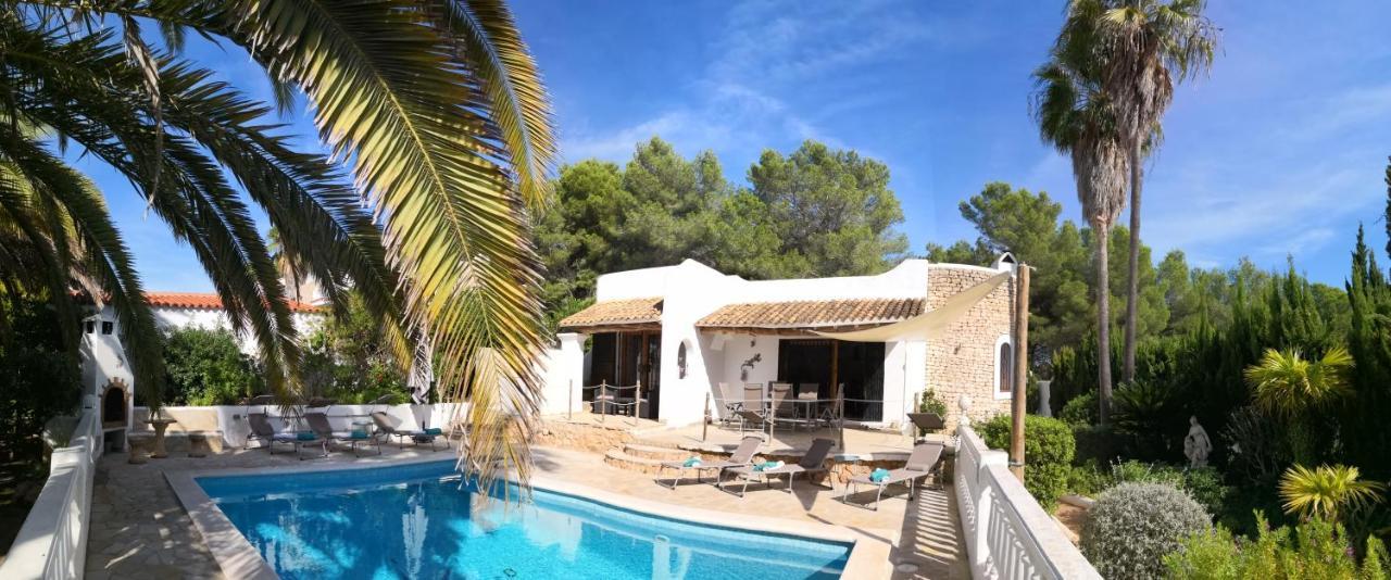 Private Villa Mit Eigenem Pool Unter Palmen Cala Llena Dış mekan fotoğraf