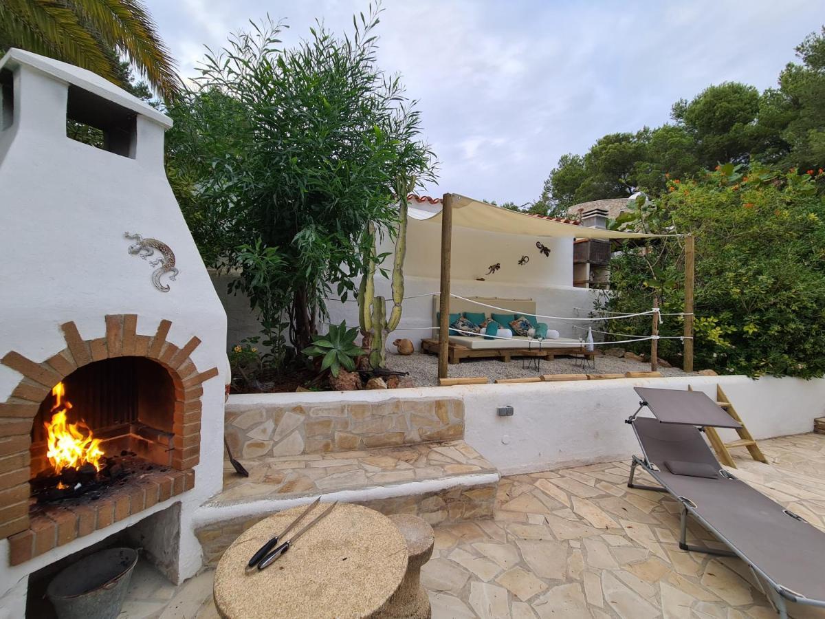 Private Villa Mit Eigenem Pool Unter Palmen Cala Llena Dış mekan fotoğraf